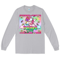 Moon Dust Pride Day LGBTQ+ Long Sleeve Tee - NancyCooperArtShop