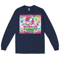 Navy Pride Day LGBTQ+ Long Sleeve Tee - NancyCooperArtShop