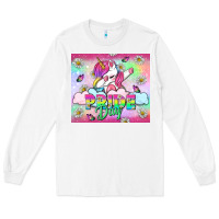White Pride Day LGBTQ+ Long Sleeve Tee - NancyCooperArtShop