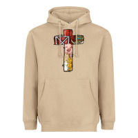 Mushroom farm life alphabet lowercase letters t Heavyweight Hoodie - BundleAndBundleShop