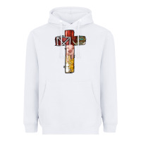White farm life alphabet lowercase letters t Heavyweight Hoodie - BundleAndBundleShop