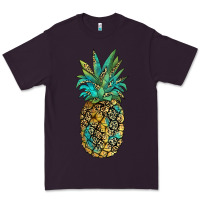 Plum leopar turquoise pineapple Premium Tee - JahusDesignShop