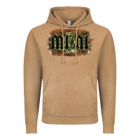Camouflage Patterned Mini Tried Vintage Hoodie | Teevron