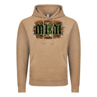 Vintage Coffee Camouflage Patterned Mini Tried Vintage Hoodie - Bettercallsaul