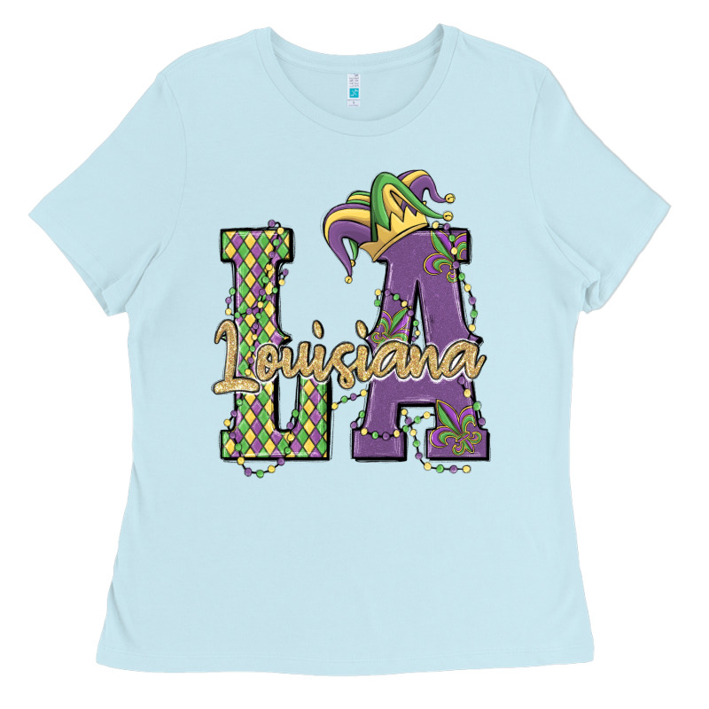 Louisiana Mardi Gras Ladies Tee by MaliasSmallBusiness | Teevron
