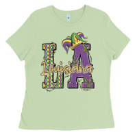 Matcha louisiana mardi gras Ladies Tee - MaliasSmallBusiness