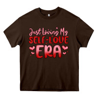 Just Loving My Self Love Era Heavy Core Tee | Teevron