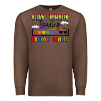 Chestnut gay pride loading please wait Premium Sweatshirt - LillyAllenDesigns