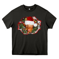 Asphalt christmas heifer Heavy Core Tee - AdoDesignShop