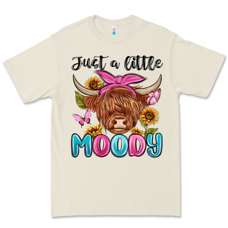 Just A Little Moody Premium Tee by MaliasSmallBusiness | Teevron
