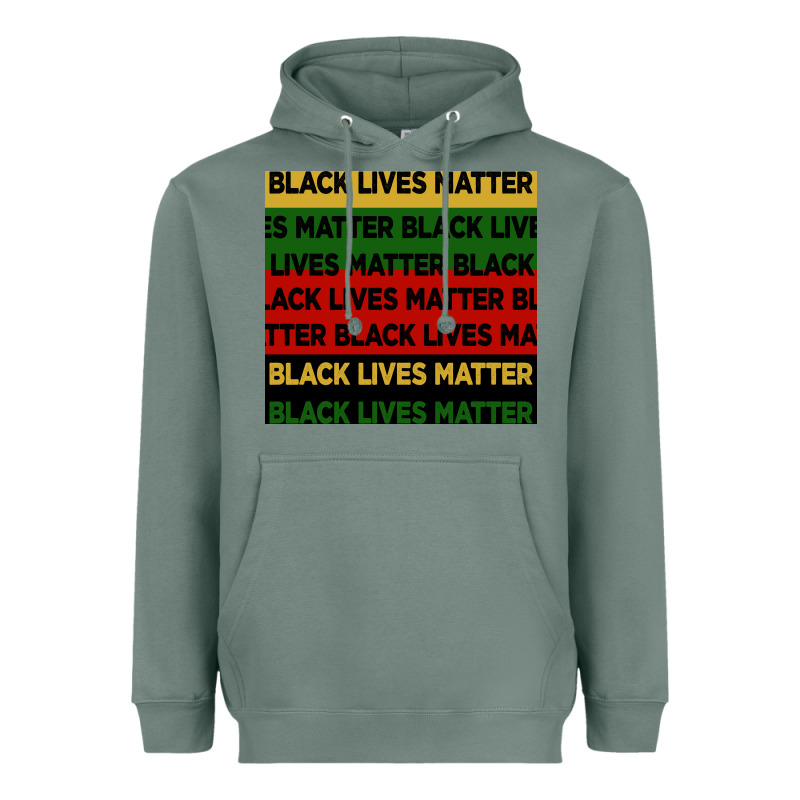 Black Lives Matter Seamless Pattern Heavyweight Hoodie by BundleAndBundleShop | Teevron
