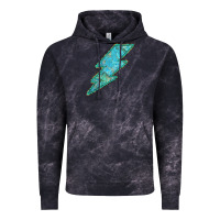 Cloud Black Turquoise Lightning Vintage Hoodie - Bettercallsaul