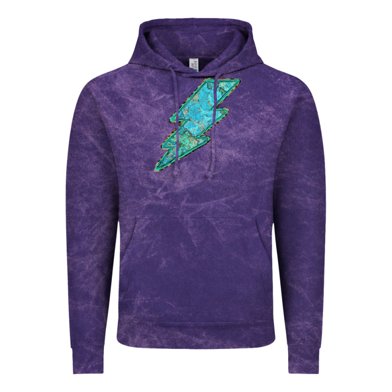 Turquoise Lightning Vintage Hoodie by Bettercallsaul | Teevron