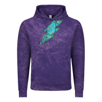 Cloud Purple Turquoise Lightning Vintage Hoodie - Bettercallsaul