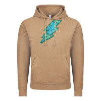 Vintage Coffee Turquoise Lightning Vintage Hoodie - Bettercallsaul