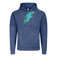 Vintage Denim Turquoise Lightning Vintage Hoodie - Bettercallsaul