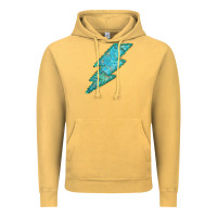 Vintage Mustard Turquoise Lightning Vintage Hoodie - Bettercallsaul
