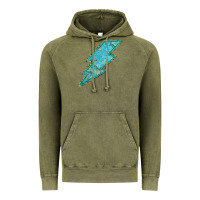 Vintage Olive Turquoise Lightning Vintage Hoodie - Bettercallsaul
