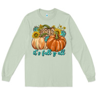 Matcha It's Fall Y'all Long Sleeve Tee - texasbilliewilder