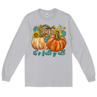 Moon Dust It's Fall Y'all Long Sleeve Tee - texasbilliewilder
