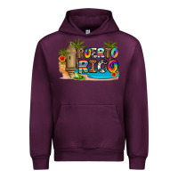 Mauve Wine puerto rico Urban Hoodie - Artiststas