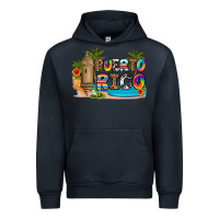 Navy puerto rico Urban Hoodie - Artiststas