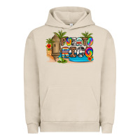 Pigment French Oak puerto rico Urban Hoodie - Artiststas