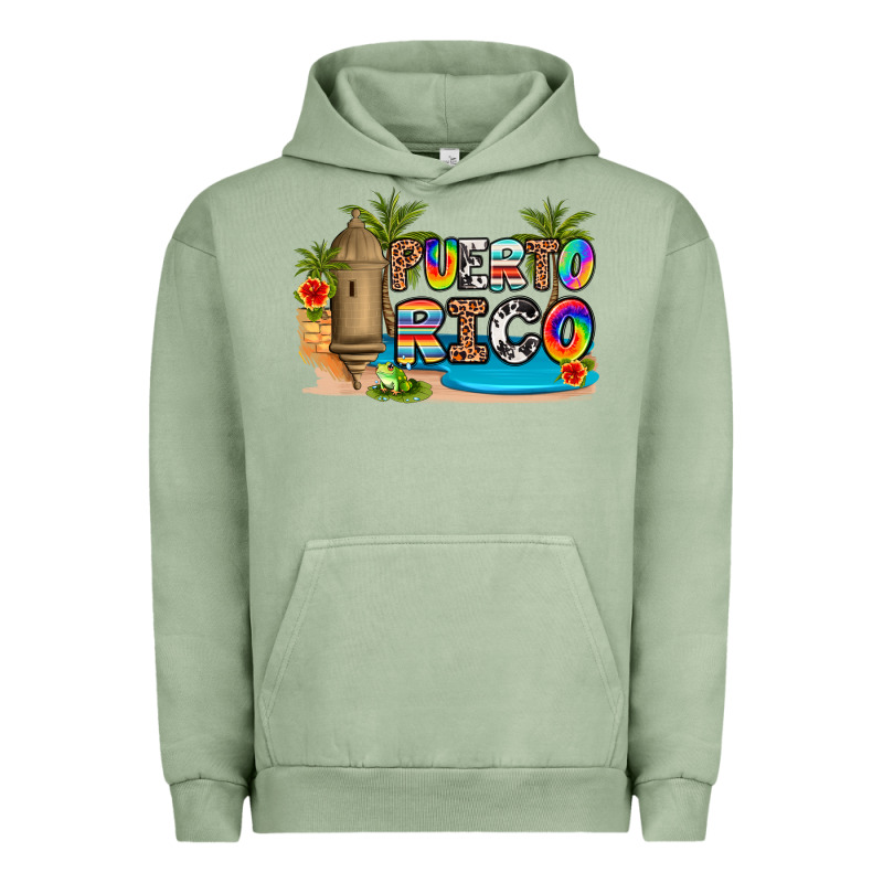 Puerto Rico Urban Hoodie by Artiststas | Teevron