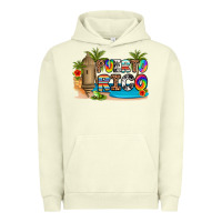 Pigment Pistachio puerto rico Urban Hoodie - Artiststas