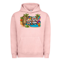Pigment Salmon puerto rico Urban Hoodie - Artiststas