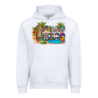 White puerto rico Urban Hoodie - Artiststas
