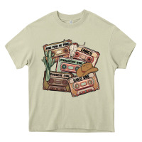 Mossy 90s country cassette tapes Heavy Core Tee - MaliasSmallBusiness