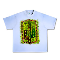 Grape Ice Cactus Leopard Frame Urban Heavy Tee - Bettercallsaul