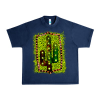 Navy Cactus Leopard Frame Urban Heavy Tee - Bettercallsaul