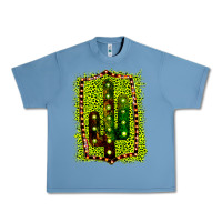 Pebble Blue Cactus Leopard Frame Urban Heavy Tee - Bettercallsaul