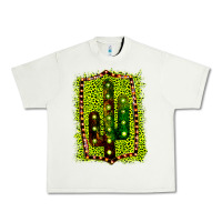 Pistachio Cactus Leopard Frame Urban Heavy Tee - Bettercallsaul