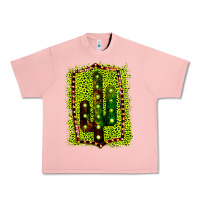 Salmon Cactus Leopard Frame Urban Heavy Tee - Bettercallsaul