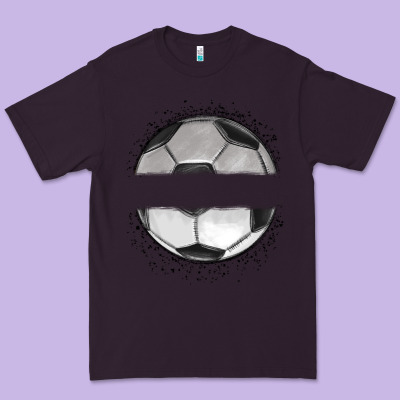 Custom Soccer Premium Tee Designed By Maliassmallbusiness