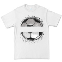 White custom soccer Premium Tee - MaliasSmallBusiness