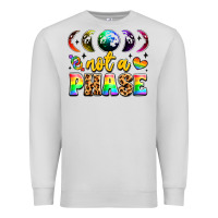 Dove Grey not a phase pride moon Premium Sweatshirt - LillyAllenDesigns