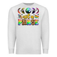Oatmeal Heather not a phase pride moon Premium Sweatshirt - LillyAllenDesigns
