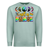 Seafoam not a phase pride moon Premium Sweatshirt - LillyAllenDesigns