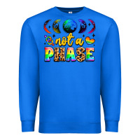 True Royal not a phase pride moon Premium Sweatshirt - LillyAllenDesigns