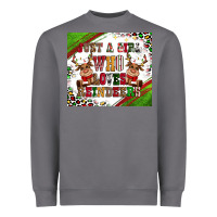Storm just a girl who loves reindeer Heavyweight Sweatshirt - CowGirlArtShop