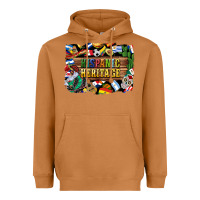 Meerkat hispanic heritage flags Heavyweight Hoodie - BundleAndBundleShop