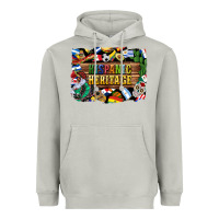 Moon Dust hispanic heritage flags Heavyweight Hoodie - BundleAndBundleShop