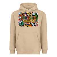 Mushroom hispanic heritage flags Heavyweight Hoodie - BundleAndBundleShop