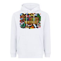 White hispanic heritage flags Heavyweight Hoodie - BundleAndBundleShop