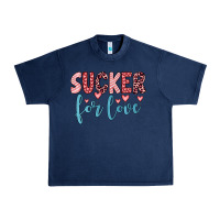 Navy sucker for love Urban Heavy Tee - JahusDesignShop