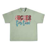 Oil Green sucker for love Urban Heavy Tee - JahusDesignShop